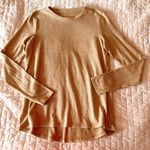 American Eagle Soft & Sexy Plush Yellow Long Sleeve Top Size Small Photo 0