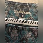 kim rogers Gray/Torquoise Womens Top Photo 2