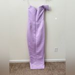 NWT Sau Lee Brandi Long Gown Women’s Dress in Pale Lavender Size 2 flaw Purple Photo 3