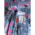 Kate Spade Garden Posy Smocked Midi Dress Cat Cactus Floral Print Size Small Photo 6