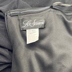 La Femme 29489 Strapless Ruching Across Front Net Jersey Gown Photo 8