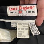 Laura Biagiotti Women Business Casual Office Dress Pants Size 14 Black Photo 7
