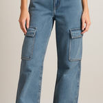 PaperMoon Denim Cargo Pants Photo 0