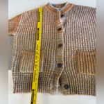 Universal Threads Universal Thread Multicolored Chunky Oversized Crewneck Cardigan Sweater Sz S Photo 8