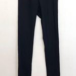 Lululemon OLD TAG ATHLETICA Solid Black Wide Waistband Media Pocket Leggings 6 Photo 1