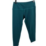 Buffbunny Collection Buffbunny Teal Crop Athletic Comfort Leggings Size XS Photo 2