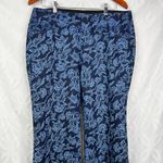 Soft Surroundings  The Ultimate Supremely Soft Denim Pull On Flare Jeans Size L Photo 7