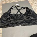 LFH Black Leather Halter Vest With Crossed Straps And Button Front 3x Size undefined Photo 8