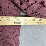 Anthropologie Pins & Needles Jacket Womens XS Pink Floral Lace Zip Dainty Boho Photo 3