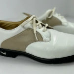  GOLF Women’s "Verdana Last" Nike Air Comfort Leather Golf Shoes- Size 8 Photo 0