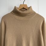 Athleta sweater dress cashmere merino wool knit turtleneck cozy Large Photo 2