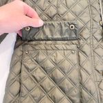 Lucky Brand Women's Quilted Army Green Insulated Winter Jacket - Large Photo 7