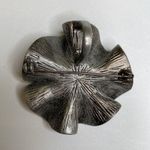 Premier Designs  “Camille” Brooch/Pin Crystal Silver Plated NWT OS Matte Floral Photo 3