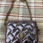 Kurt Geiger  Dark Brown Quilted Crossbody Bag Photo 0