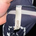 Elan  convertible navy & white striped knit S maxi skirt Photo 5