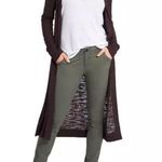 Athleta Maven Long Wrap Size XXS in Shale Gray Cardigan Photo 0