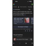 Jude Connally Dress Women Medium Red White Jersey Holly Chain Link Shift Mini Photo 10