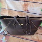 Adrienne Vittadini MODERN EDGE BROWN HANDBAG Photo 7
