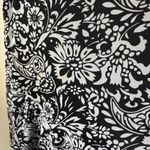 Wrapper Y2K Floral Black and White Skirt Photo 2