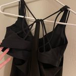 Athleta Black Tank Top with Built in Bra Photo 2