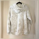 Aerie  White & Green/Grey Tie Dye Hoodie Sweatshirt Photo 1