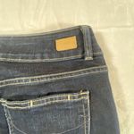 Paige  Jeans Hidden‎ Hills Women's  30x29.5 Mid Rise Dark Wash Flared Slimming Photo 9