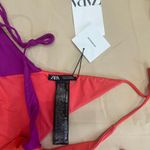 ZARA  Pink and Purple Bikini Bottom Photo 1