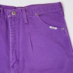 Wrangler Vintage 80s  Purple High Waisted Jeans Photo 3