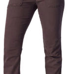 Mavi Chocolate Brown Mid Rise Slim Cargo Utility Zipper Ankle Pants Size 26 Photo 0