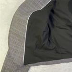 White House | Black Market  Gray Plaid Blazer Photo 2