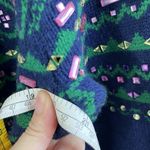 Talbots  Blue Green Jeweled Crystal Embellished Sweater L Petite Lambswool Blend Photo 5