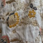 Free People  romper floral embroidery one-piece playsuit jumpsuit onesie Small Photo 5