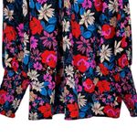 Sugar Lips Ultra Flora Ulysses Split Neck Blouse size 1X Long Sleeves NWT Floral Photo 5