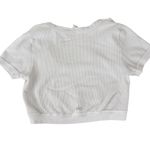 Alo Yoga  Seamless Ribbed Serene Cropped Top Photo 4