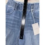 Kancan High Rise Fray Relaxed Fit Jeans Size 3/25 Distressed Relaxed New Blue Photo 7