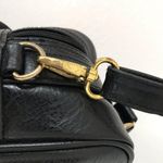 Porox black leather crossbody travel bag Photo 7