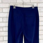 Vince Coastal Blue Midrise Front Seam Tapered Pants Size 6 Photo 7