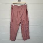 ZARA  Women’s Pink XXL Cargo Straight Pants Photo 2