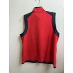 Lauren Ralph Lauren Active Vest Women's Red Full Zip Sleeveless Pockets Size L Size L Photo 1