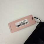 Micas NWT  Contrast Pleated Faux Leather Mini Skirt Photo 2