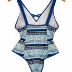 Cupshe  City of Sky Printed One Piece Swim Suit Photo 1