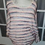 Anthropologie  Postmark Womens Malu‎ Soacedyed Cold Shoulder Top XL Photo 0