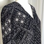 Garnet Hill  Boho Patchwork Bandana Print
Drop Waist Dress w Pockets size 10 Photo 3