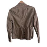 Free People Cotton Distressed Cargo Military Utility Jacket XS Photo 8