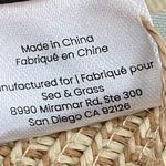 SEA & GRASS X Fabfitfun Straw Visor with Ribbon Photo 14