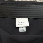 A New Day Black Midi Pencil Skirt with Slit Photo 1