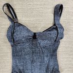 Captiva One Piece Swimsuit Blue Faux Denim Chambray Adjustable Straps Swimwear Size undefined Photo 14