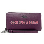 Coach Disney X Long Zip Around Wallet Once Upon A Dream Sleeping Beauty CD971 Photo 0