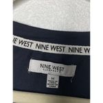 Nine West Loungewear Pajamas Long Sleeve Top and Pants Navy Photo 4