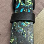 NWOT brown Paisley Print Size Large Belt Photo 1